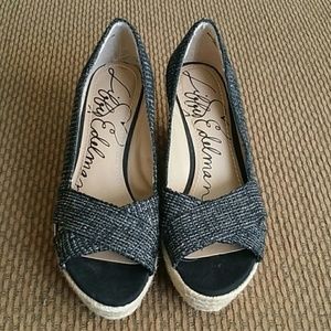 Libby Edelman espadrille wedge size 6.5